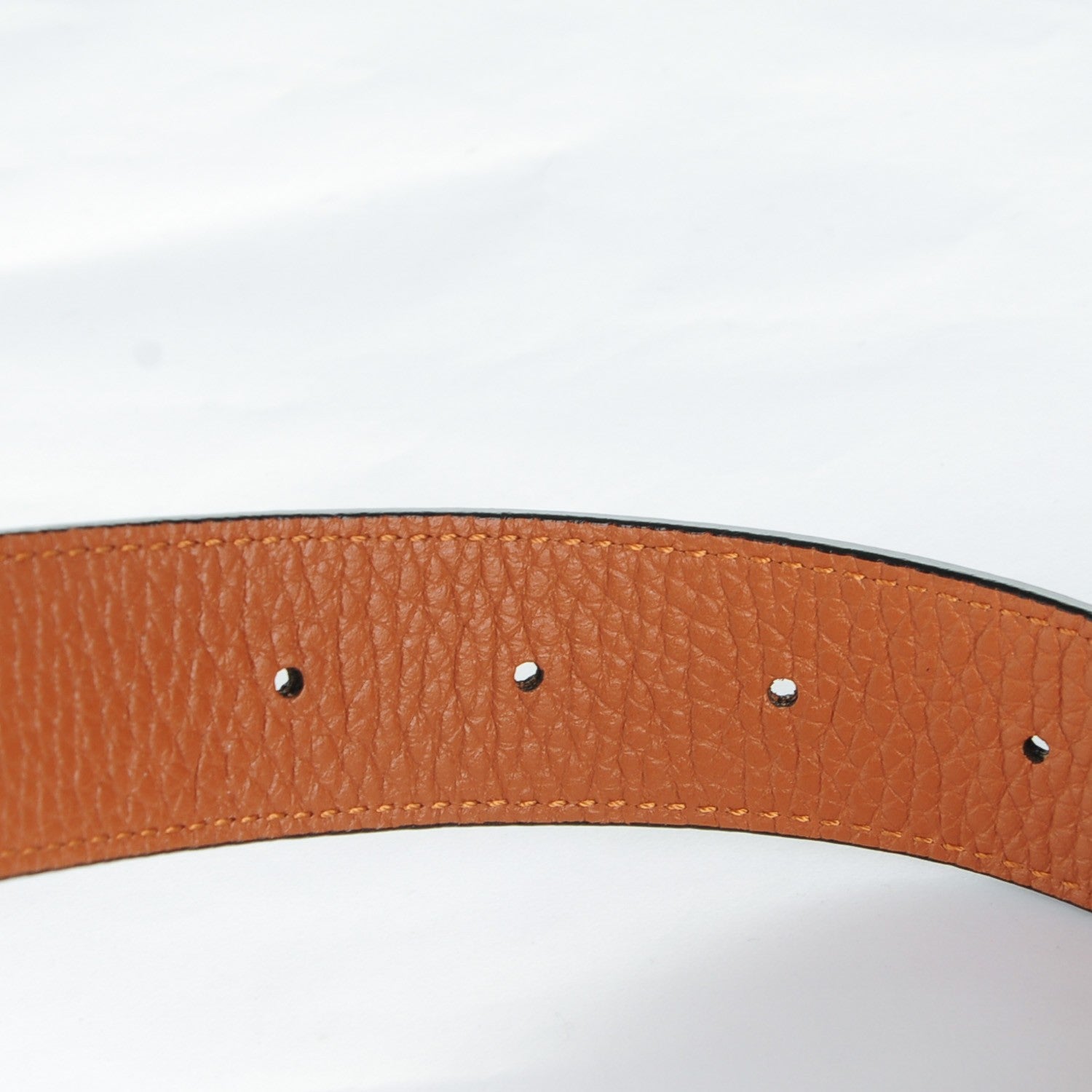 Louis Vuitton Taurillon Calfskin 30mm LV Initiales Reversible Belt 90 36 Black 4 of 5