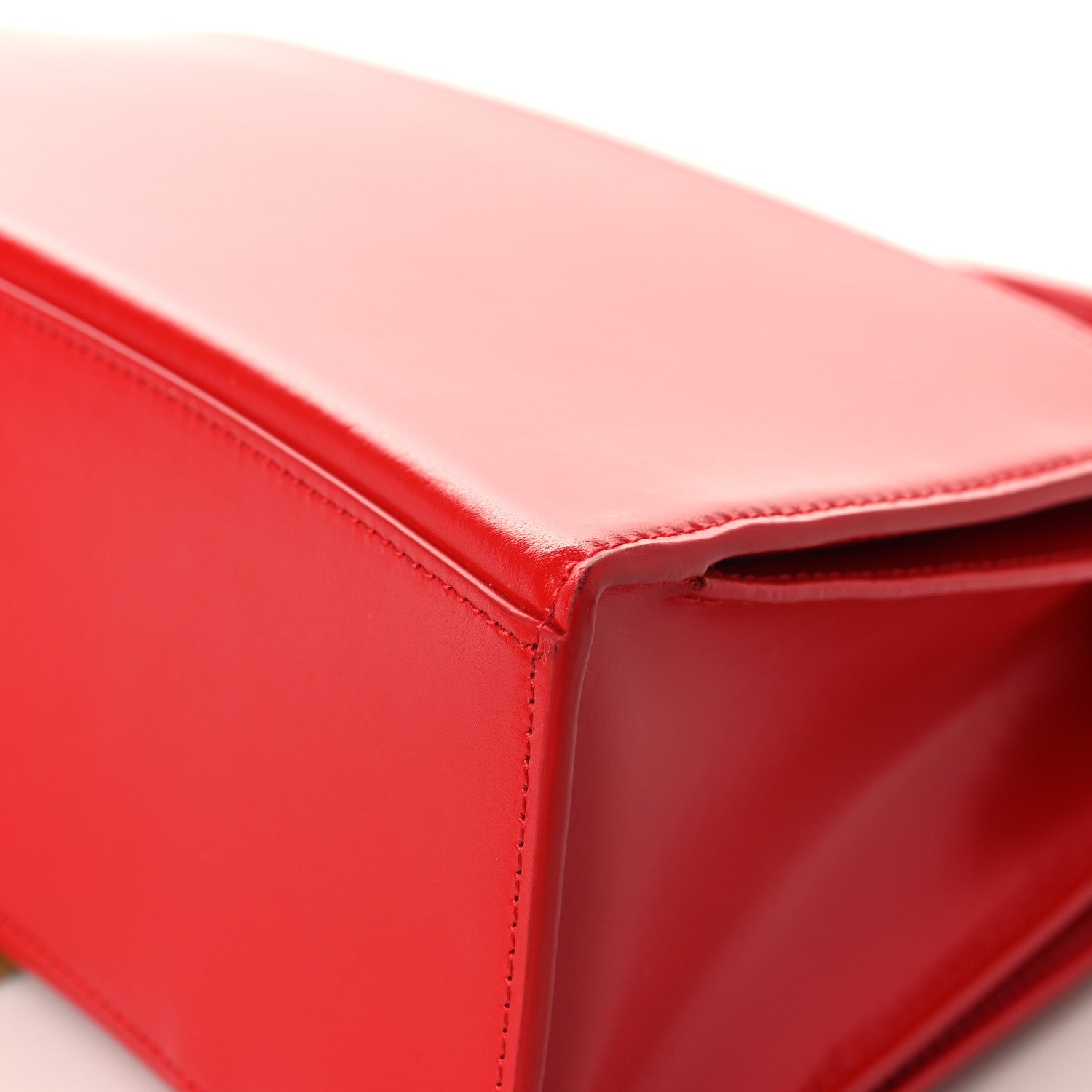 Balenciaga Shiny Box Calfskin Medium Hourglass Top Handle Bag Bright Red 11 of 11