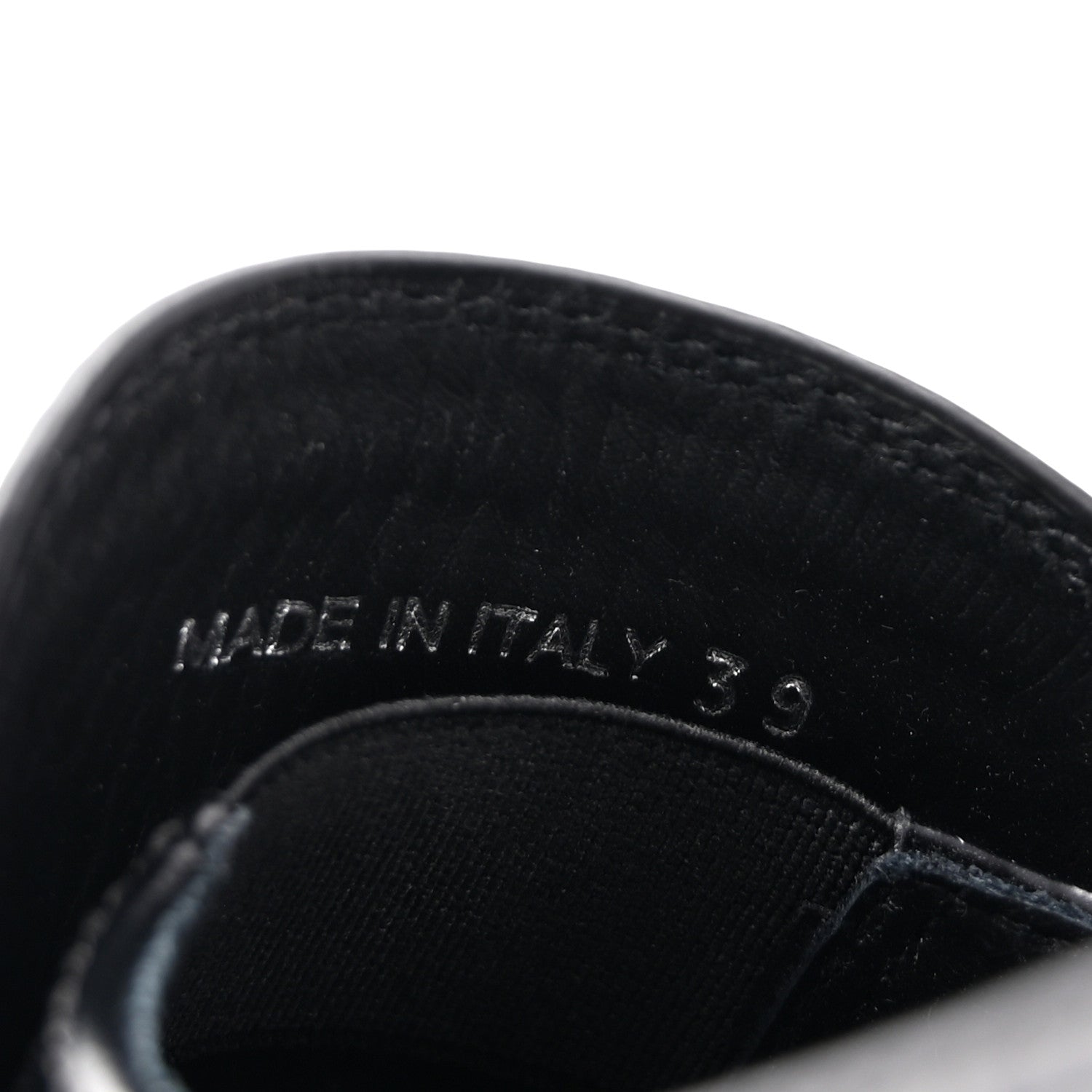 Prada Spazzolato Metal Triangle Logo 50mm Loafers 39 Black 9 of 10