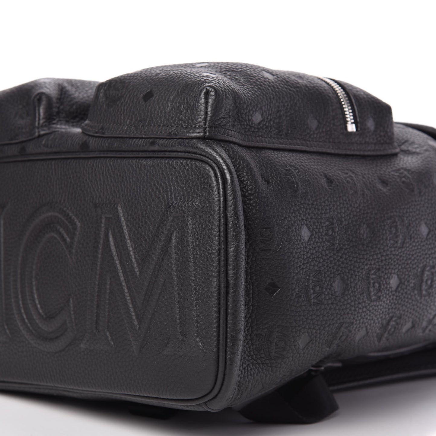 Calfskin Ottomar Small Tivitat Two-Pocket Backpack Black