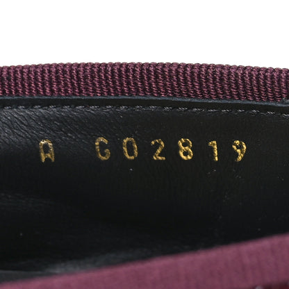 Chanel Patent Calfskin Crocodile Embossed Ballerina Flats 37 Dark Burgundy Black 9 of 9