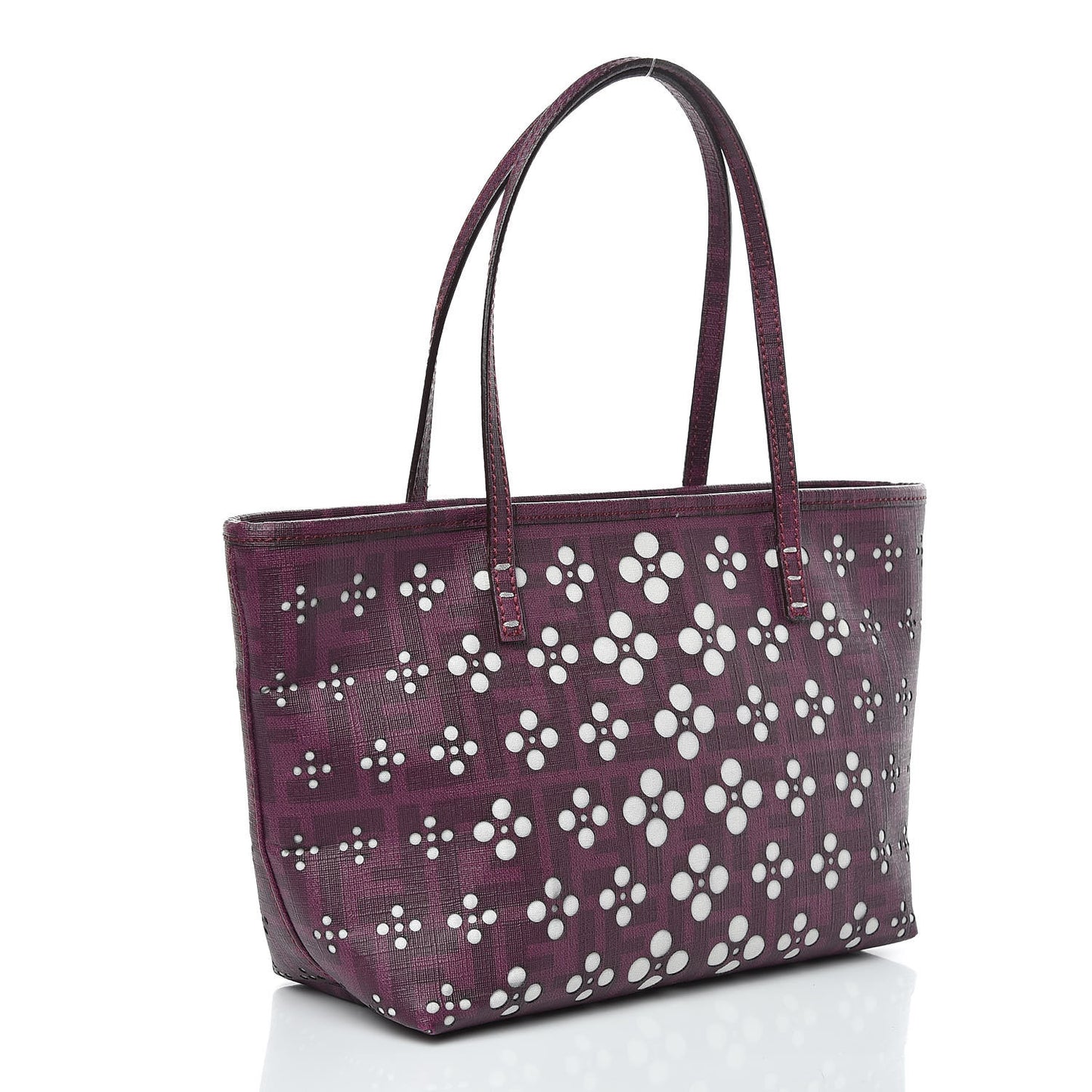 Zucca Spalmati Mini Roll Tote Ciclamino