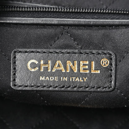 Chanel Shiny Calfskin Quilted Small Chanel 22 Black 7 of 11