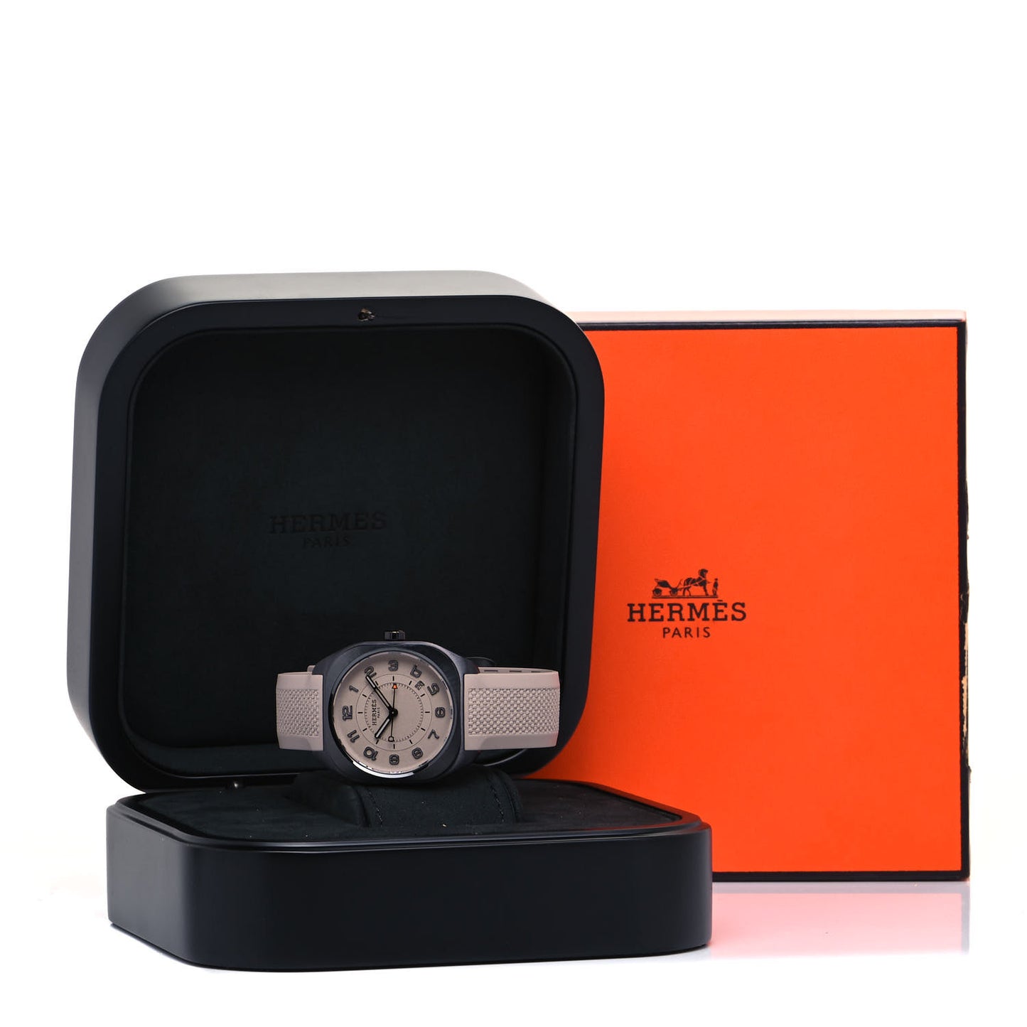 Titanium Rubber 39mm H08 Special Edition Automatic Watch Taupe
