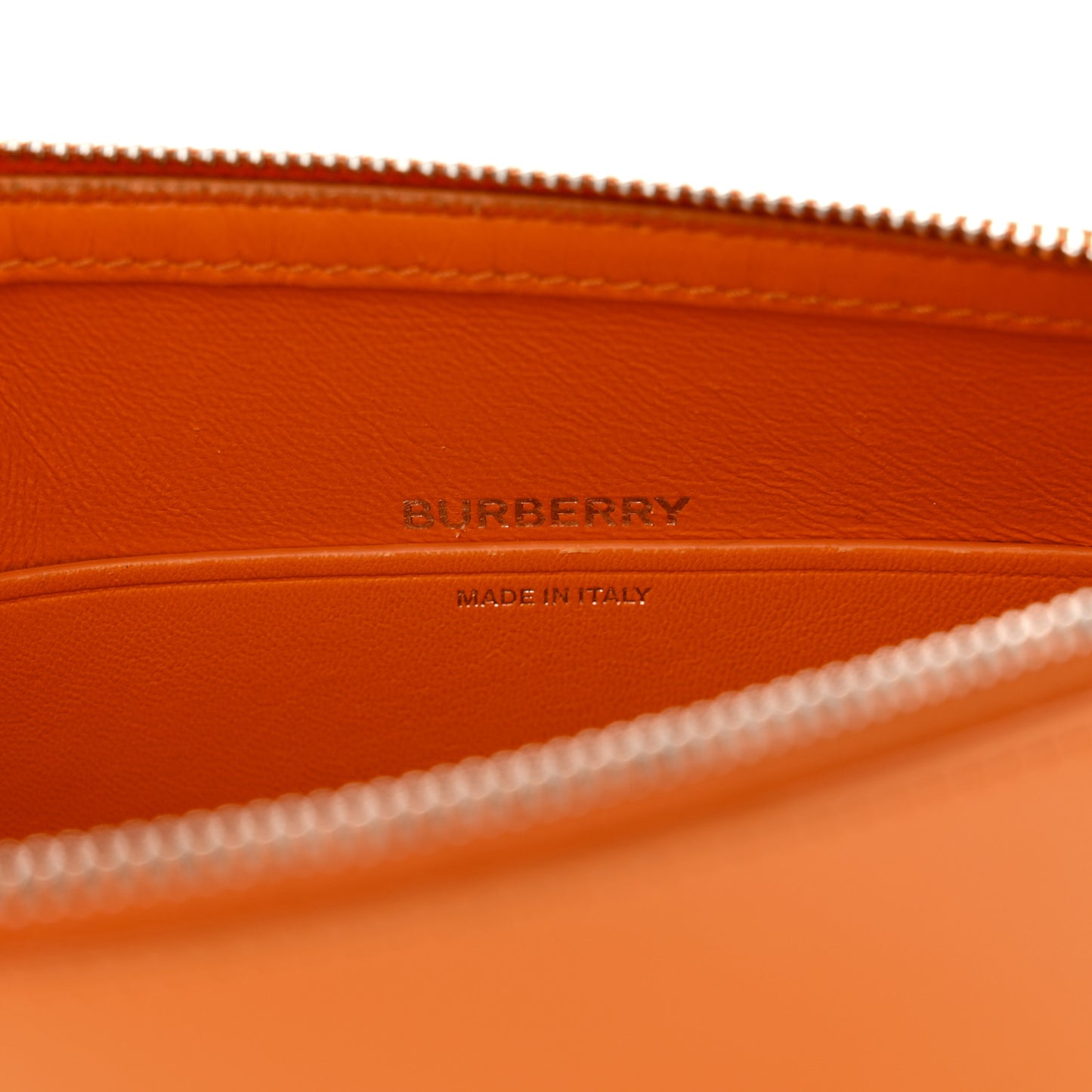 Calfskin Small Olympia Chain Shoulder Bag Orange