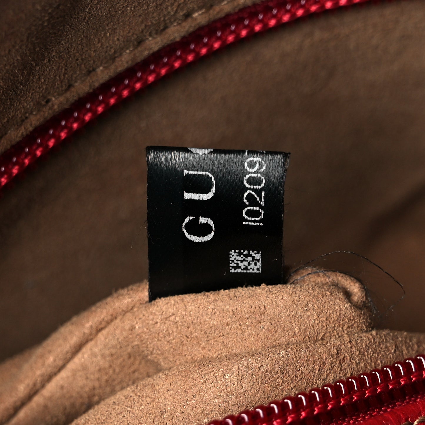 GG Supreme Monogram Tian Web Camera Bag Beige Multicolor Red