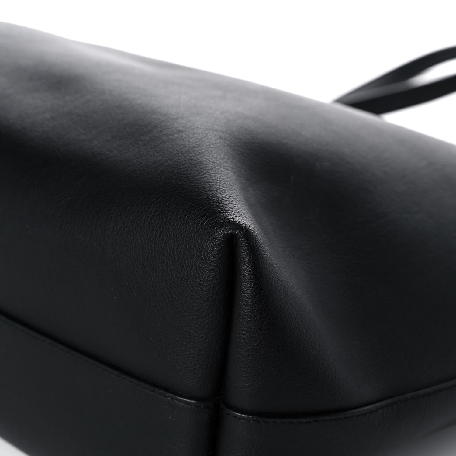 Saint Laurent Calfskin Large Shopping Tote Black 12 of 12