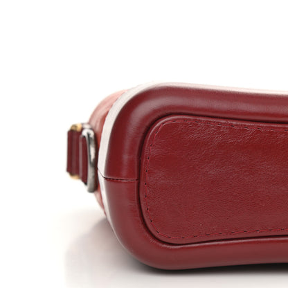 Chanel Aged Calfskin Quilted Small Gabrielle Hobo Red 9 of 11