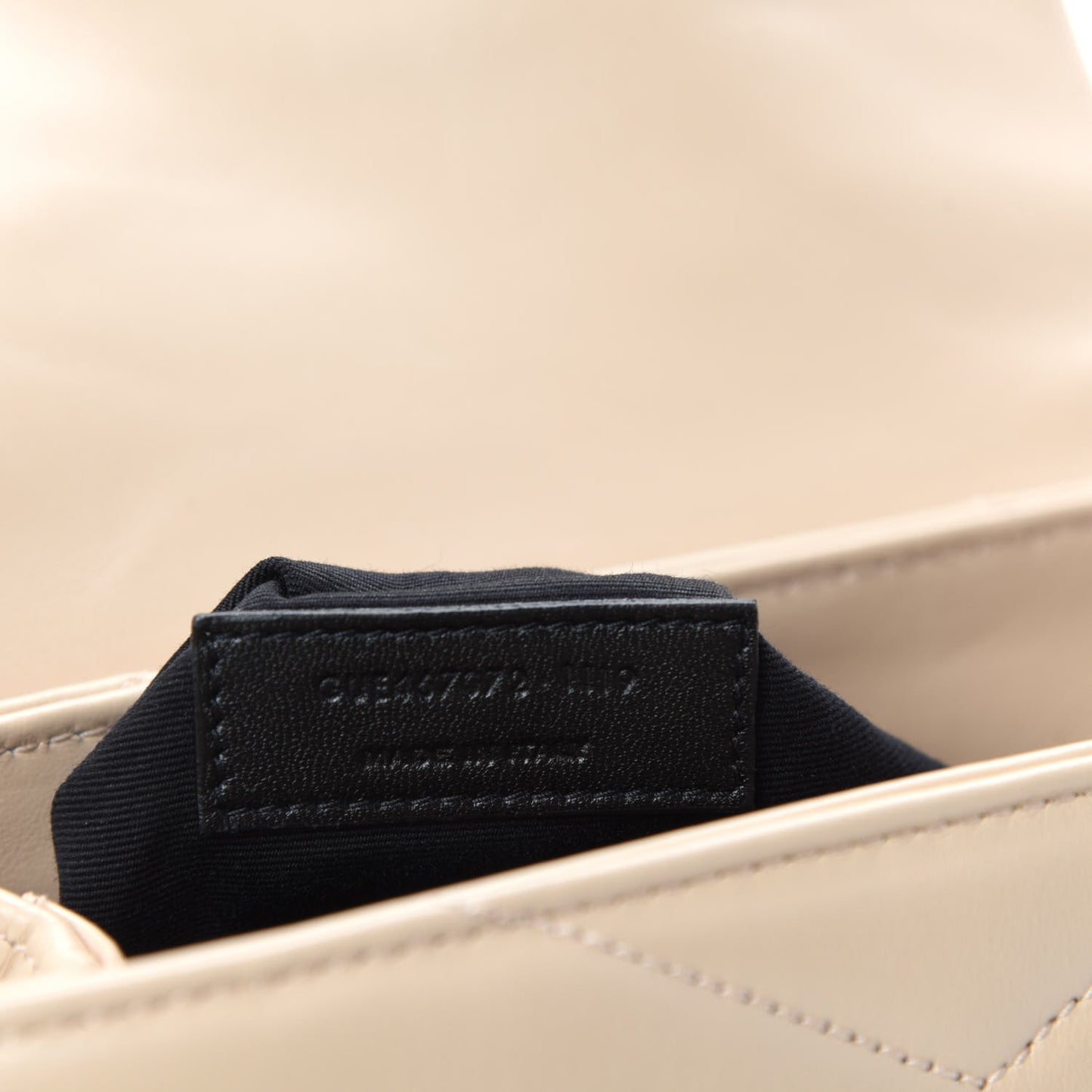 Calfskin Y Quilted Monogram Toy Loulou Satchel Nude Powder