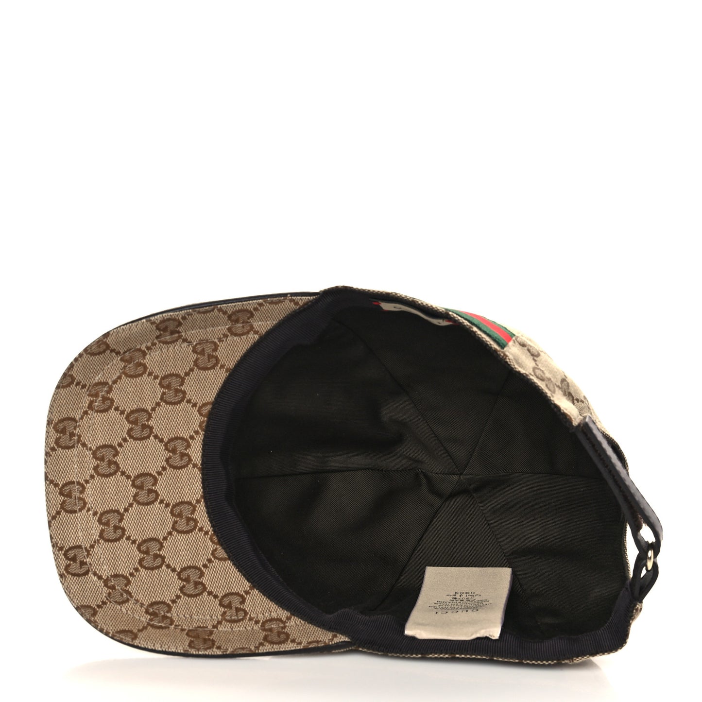 Monogram Web Baseball Hat M Beige Cocoa