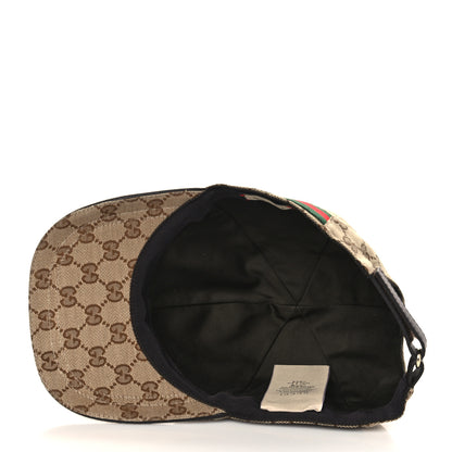 Gucci Monogram Web Baseball Hat M Beige Cocoa 6 of 8