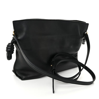 Loewe Calfskin Mini Flamenco Knot Clutch Black 3 of 9