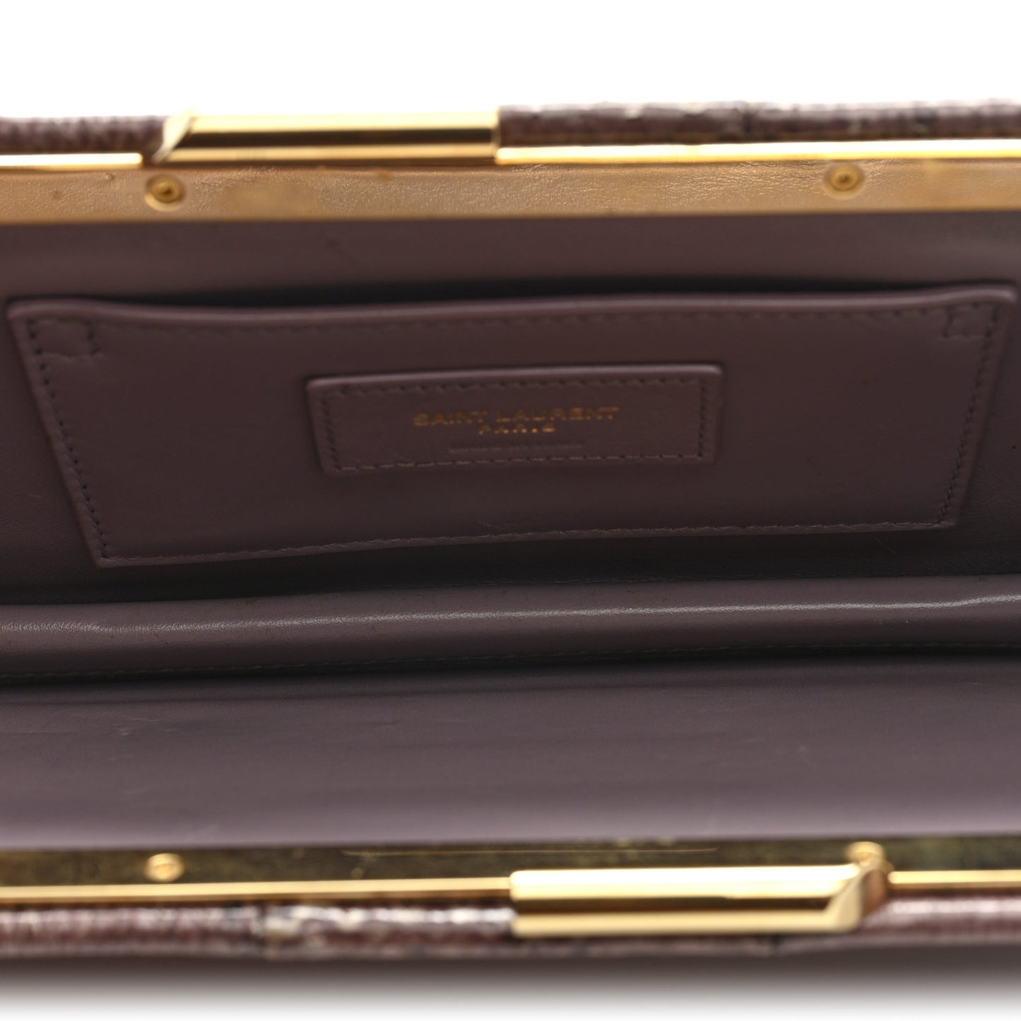 Lacquer Ayers Midnight Clutch  Rose Brown