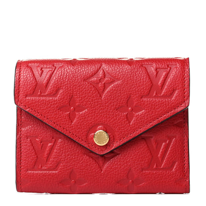 Louis Vuitton Empreinte Victorine Wallet Cherry 1 of 5