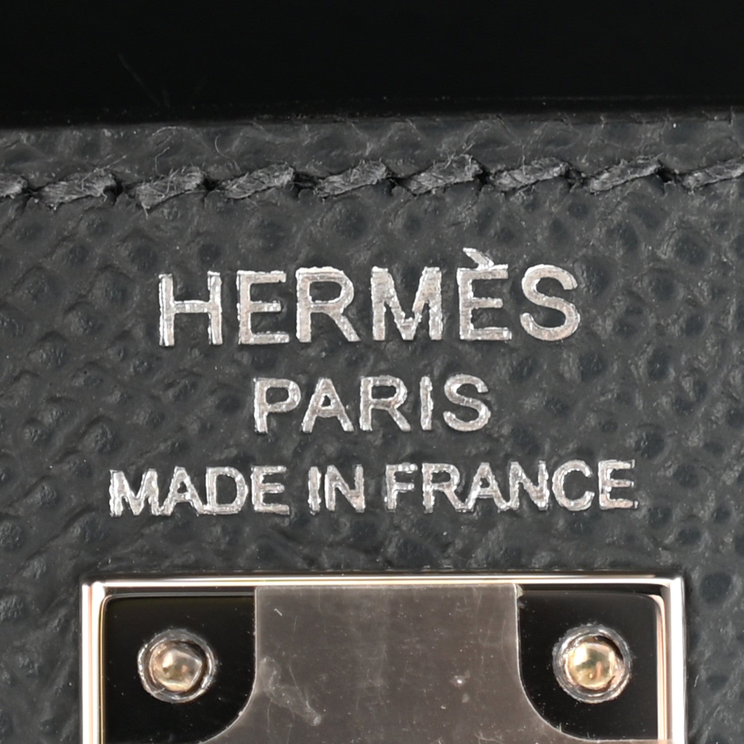 Hermes Epsom Kelly Sellier 25 Gris Misty 6 of 11