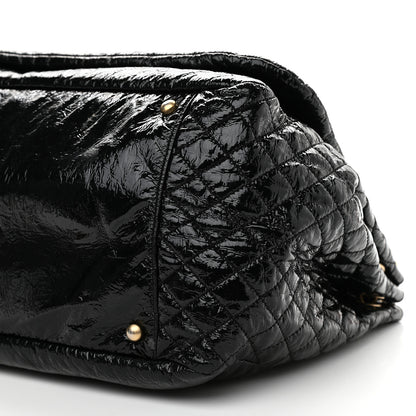 Chanel Vinyl XL Rock and Chain Flap Black 11 of 11