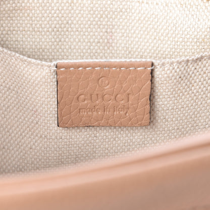 Gucci Pebbled Calfskin Small Soho Disco Bag Rose Beige 6 of 10