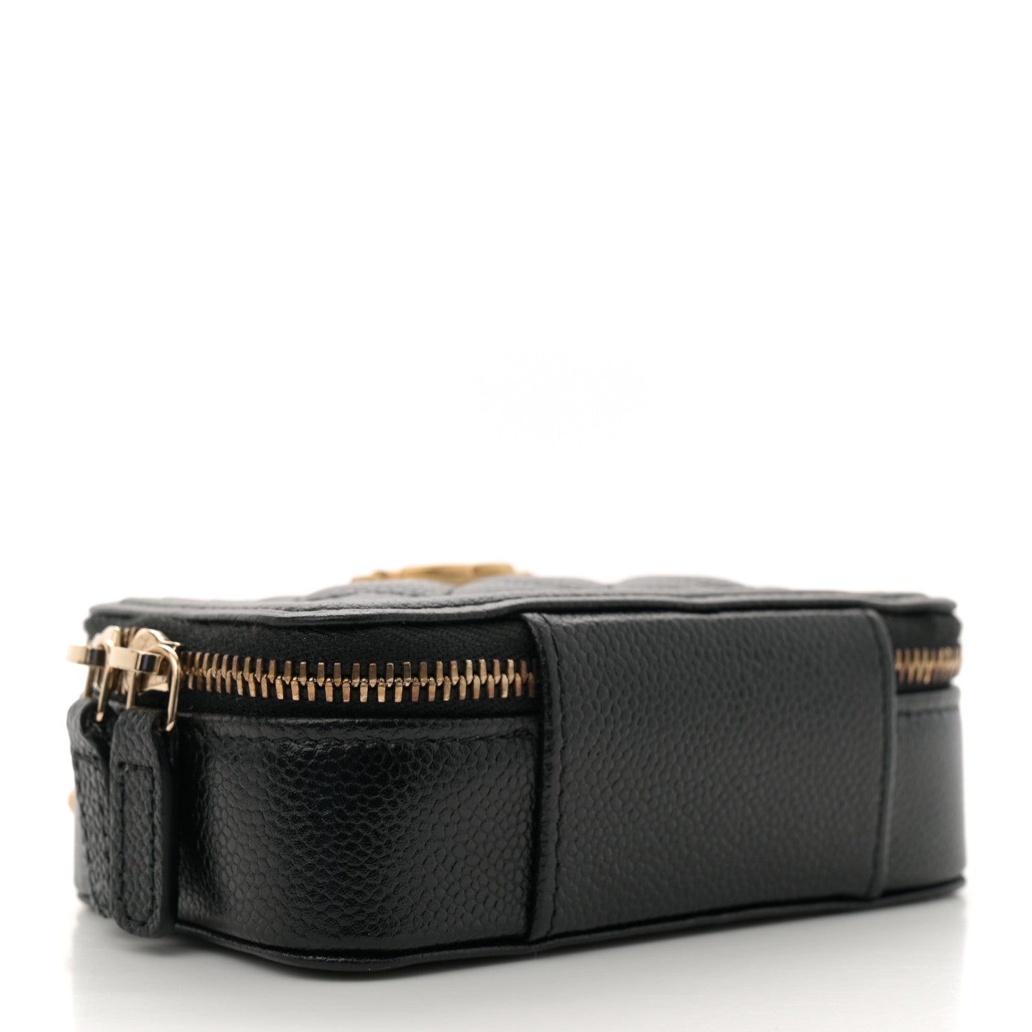 Chanel Caviar Quilted Mini Boy Clutch With Chain Black 4 of 10