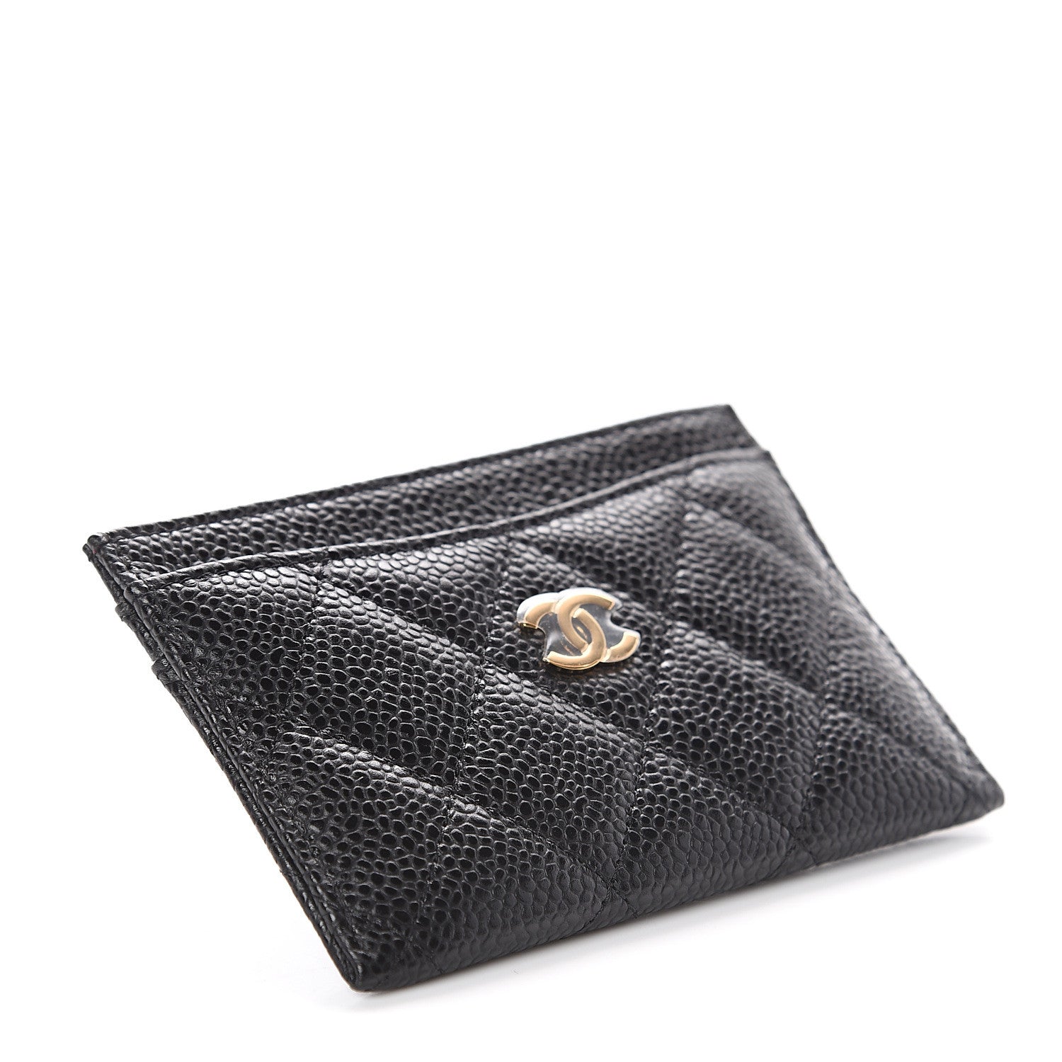 Chanel Caviar Quilted Card Holder Black 3 of 7