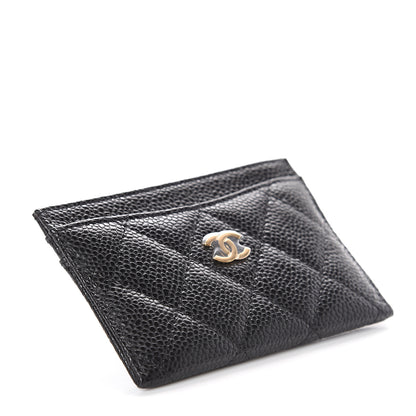 Chanel Caviar Quilted Card Holder Black 3 of 7