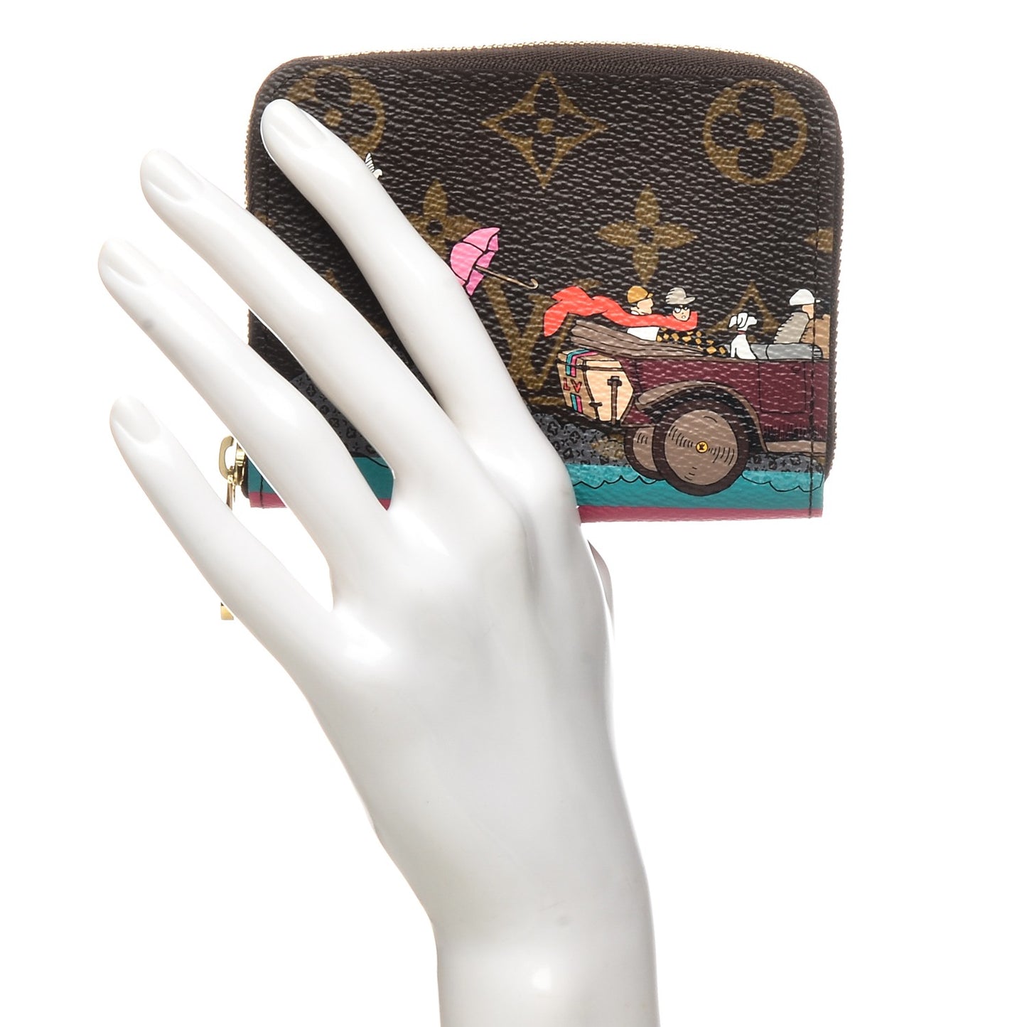 Monogram 2015 Christmas Animation Zippy Coin Purse