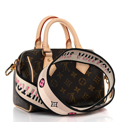 Louis Vuitton Monogram Speedy Bandouliere 20 Black 3 of 13