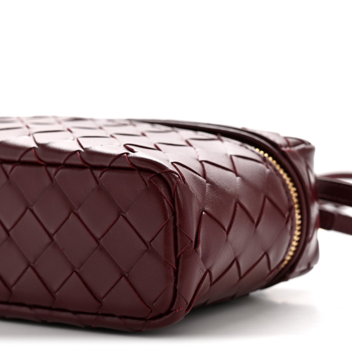 Bottega Veneta Nappa Intrecciato Bang Bang Vanity Case Barolo 9 of 14