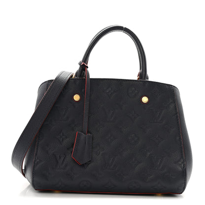Louis Vuitton Empreinte Montaigne BB Marine Rouge 1 of 12