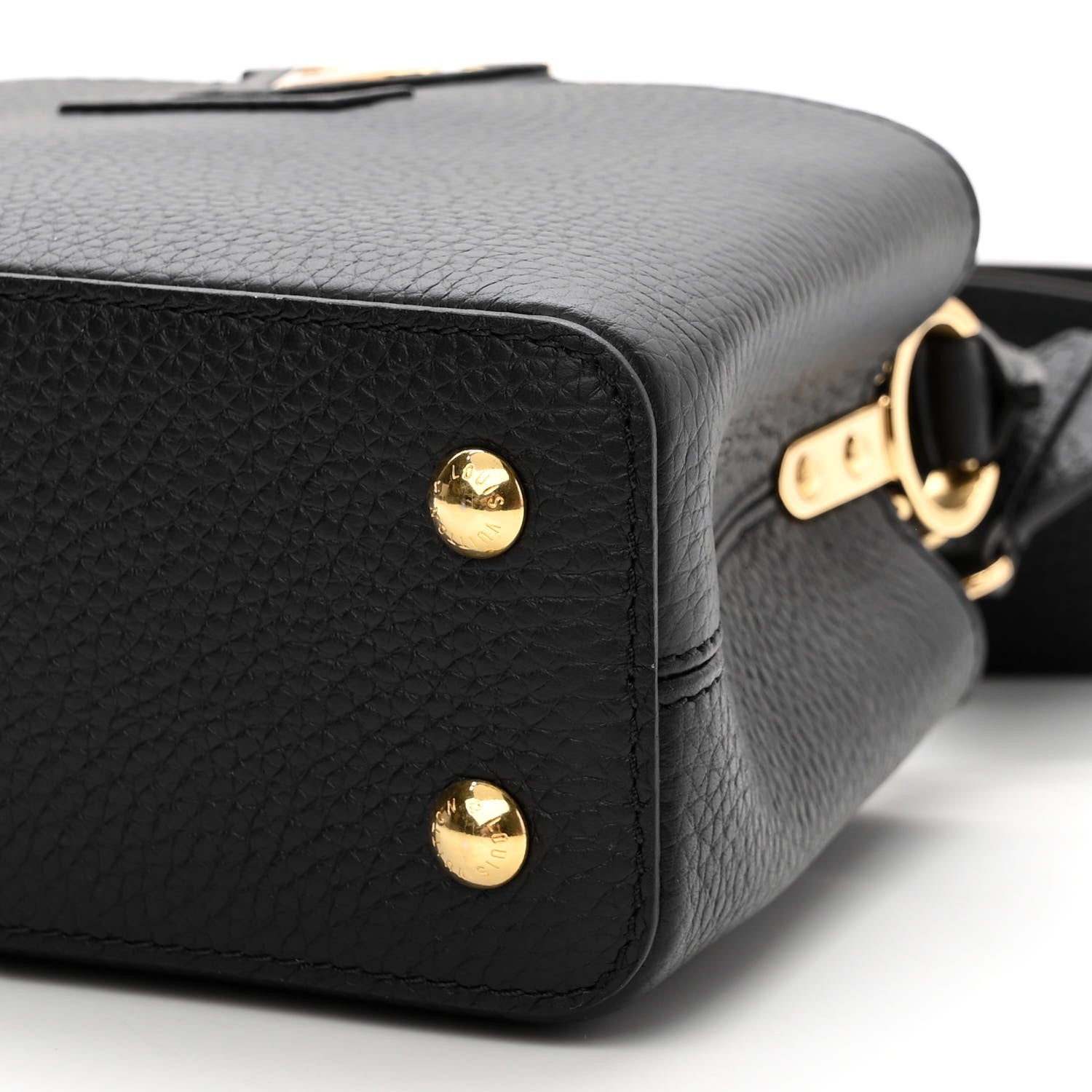 Louis Vuitton Taurillon Mini Capucines Black 9 of 9