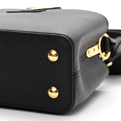 Louis Vuitton Taurillon Mini Capucines Black 9 of 9