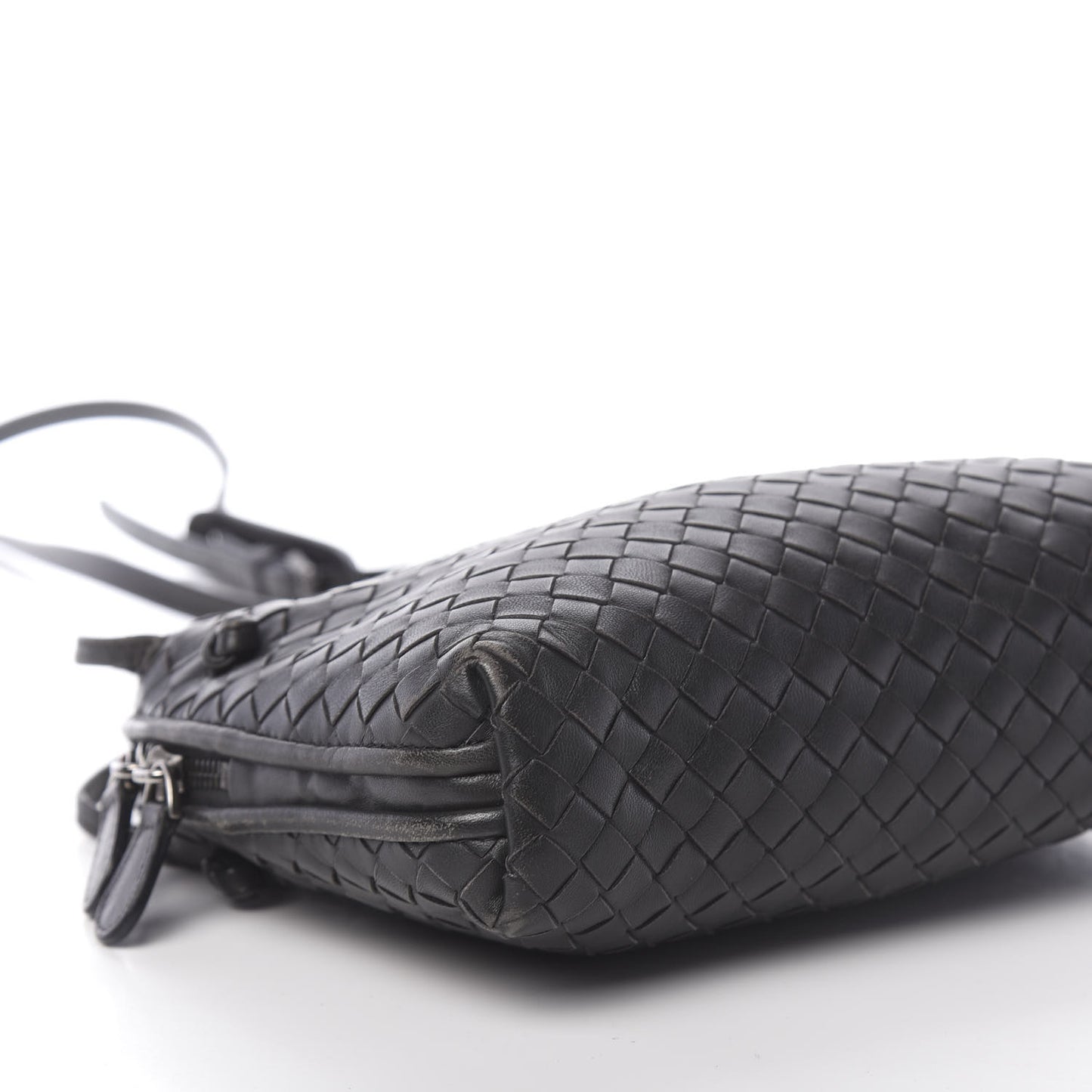 Nappa Intrecciato Nodini Bag Black