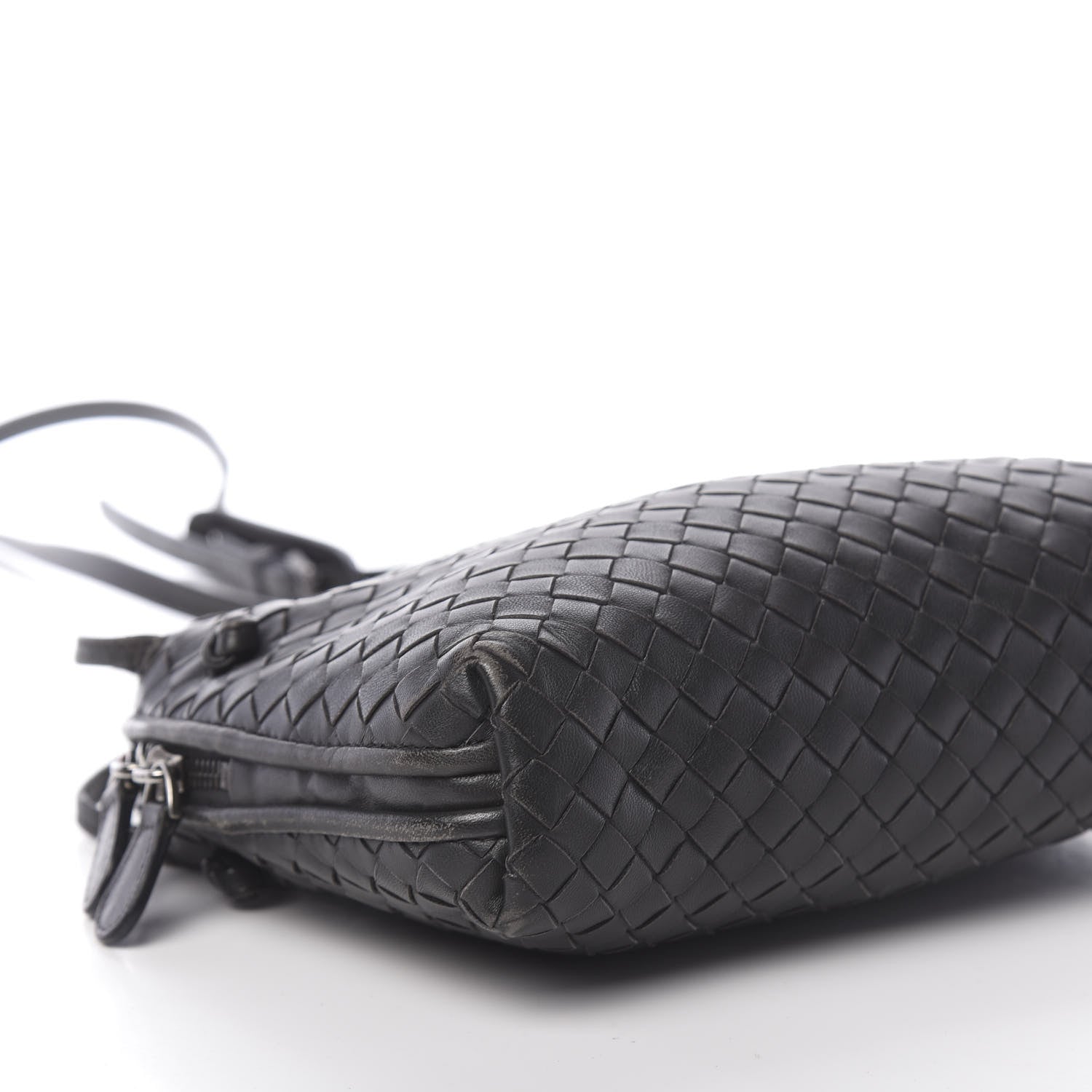 Bottega Veneta Nappa Intrecciato Nodini Bag Black 9 of 11