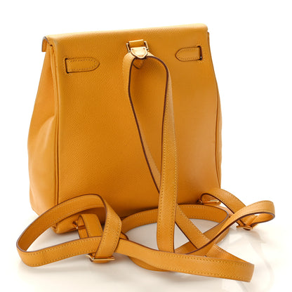 Hermes Courchevel Kelly Ado 20 Backpack Jaune 2 of 11