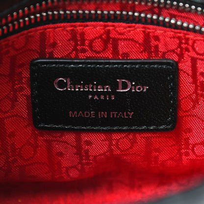 Christian Dior Lambskin Cannage Mini Lady Dior Black 8 of 8