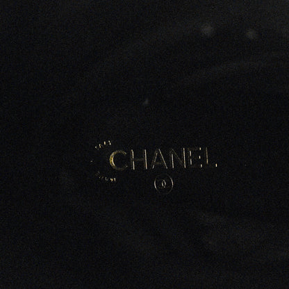 Chanel Suede Grosgrain Patchwork Over The Knee Boots 38.5 Black 6 of 10