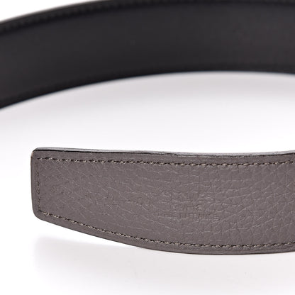 Hermes Box Togo 32mm H Belt 90 Black Etain 6 of 7
