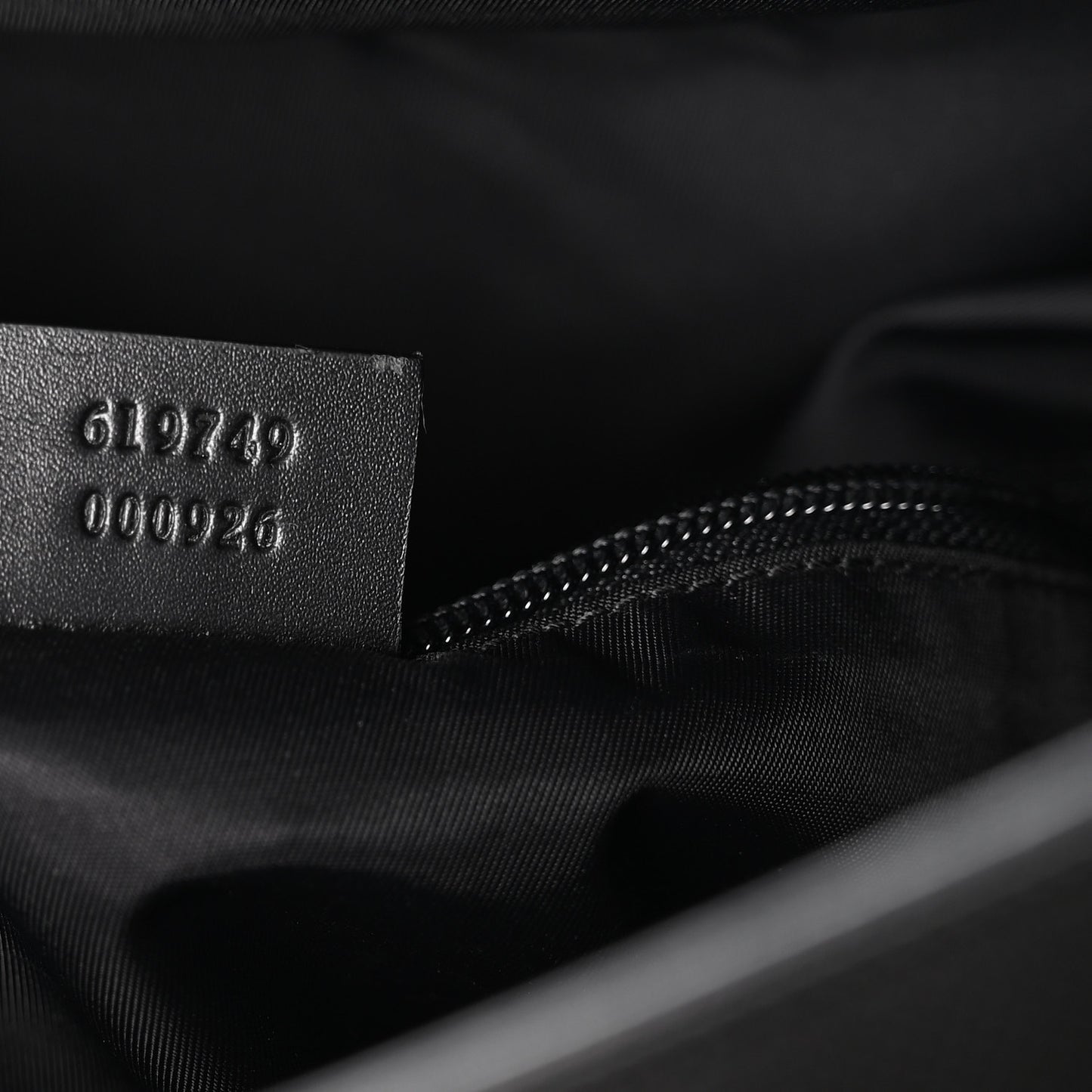 Techno Canvas Web Single Buckle Backpack Black
