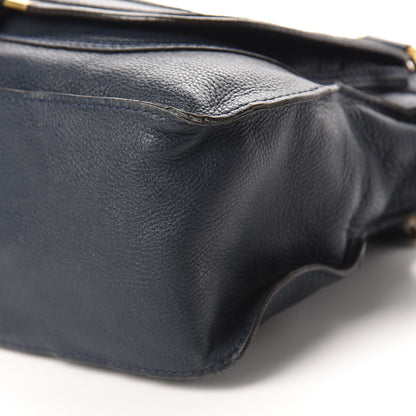 Chloe Calfskin Medium Marcie Satchel Navy 6 of 12