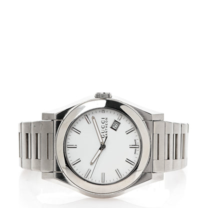 Gucci Stainless Steel 44mm Pantheon Quartz Watch 2 of 5