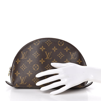 Louis Vuitton Monogram Trousse Demi Ronde 2 of 10