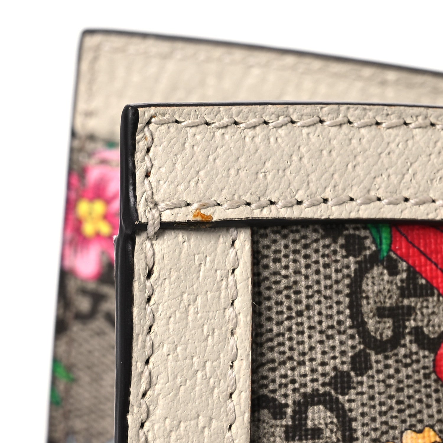Gucci GG Supreme Monogram Flora Textured Calfskin Small Padlock Tote Beige Ebony Multicolor Mystic White 14 of 17