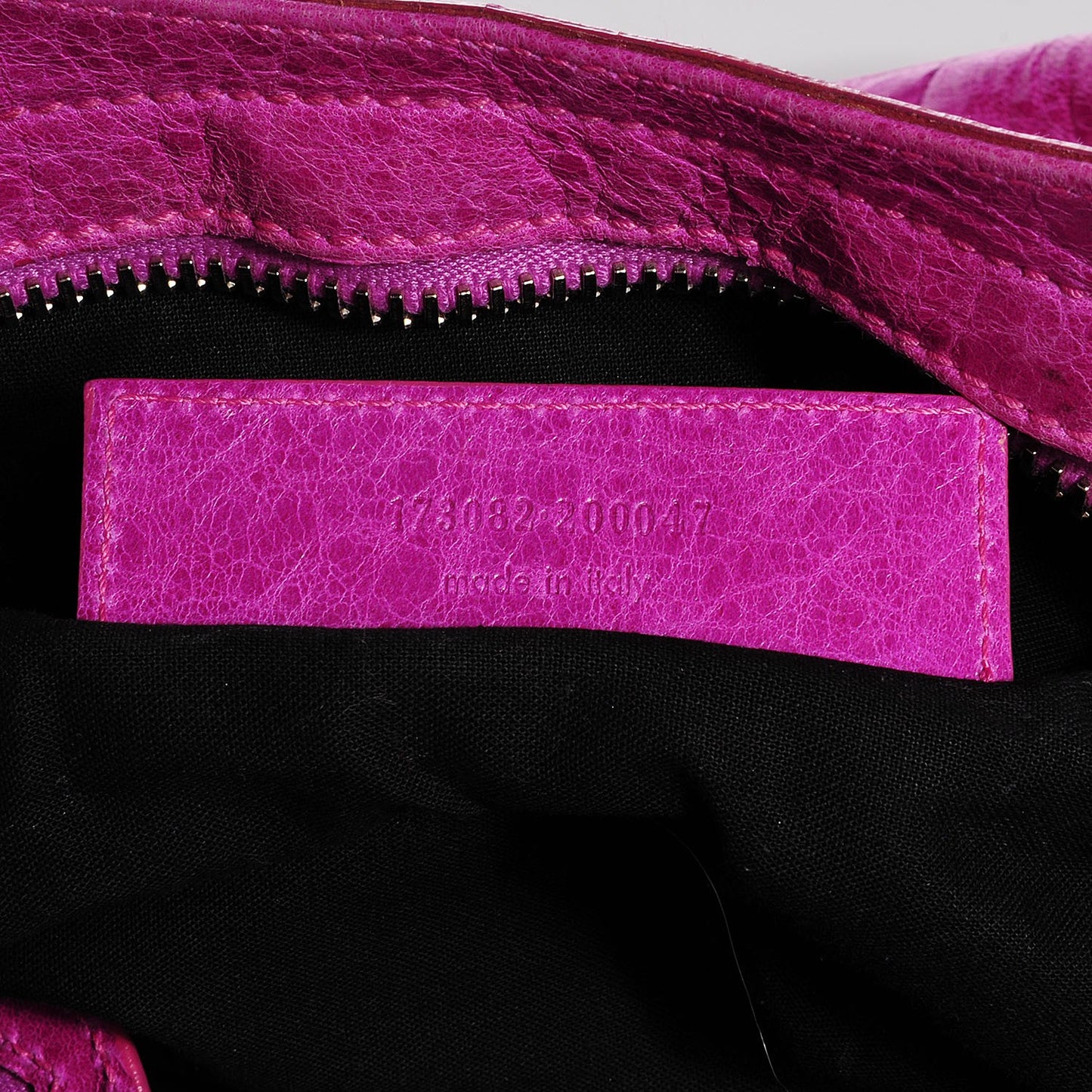 Agneau Giant 21 Silver Hardware Part Time Magenta