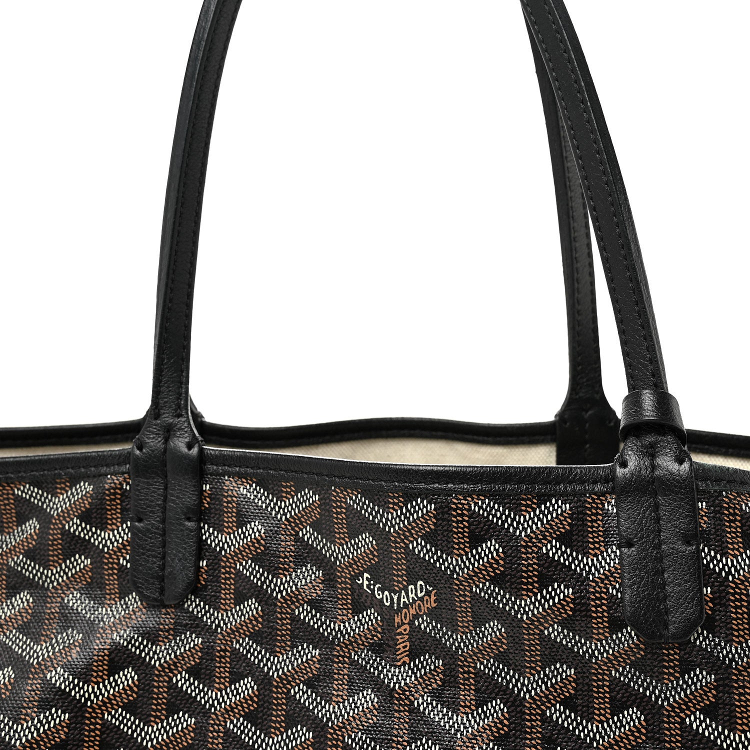 Goyard Goyardine Saint Louis PM Black 7 of 9