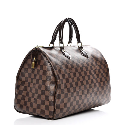 Louis Vuitton Damier Ebene Speedy 35 3 of 8