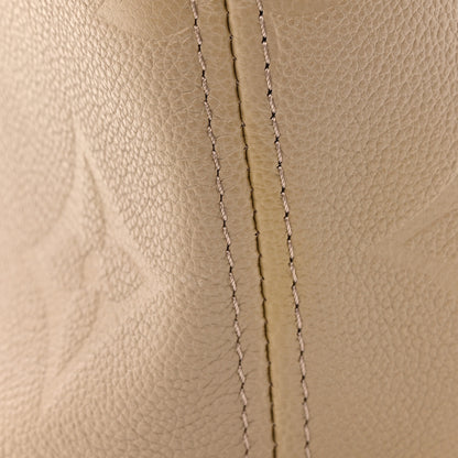 Louis Vuitton Empreinte Monogram Giant Neverfull MM Tourterelle 11 of 13