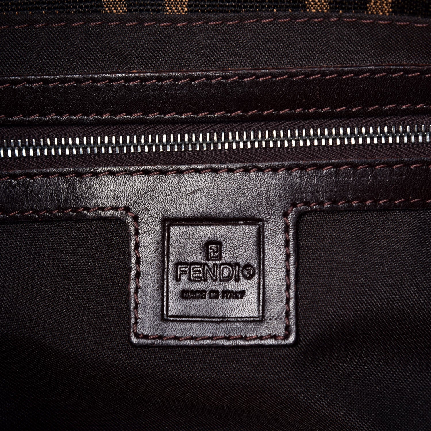 Fendi Zucca Baguette Tobacco 6 of 8