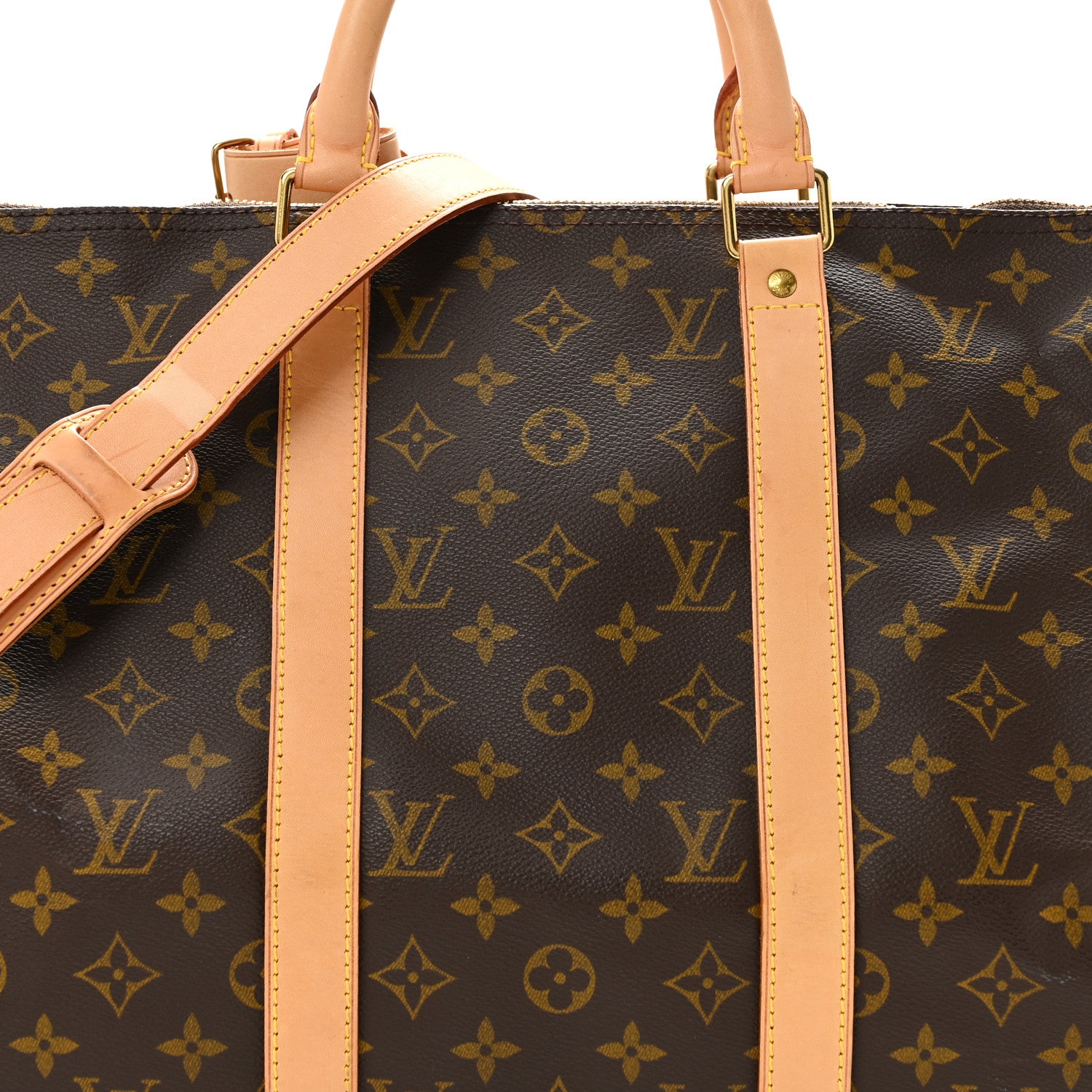 Louis Vuitton Monogram Keepall Bandouliere 50 7 of 13