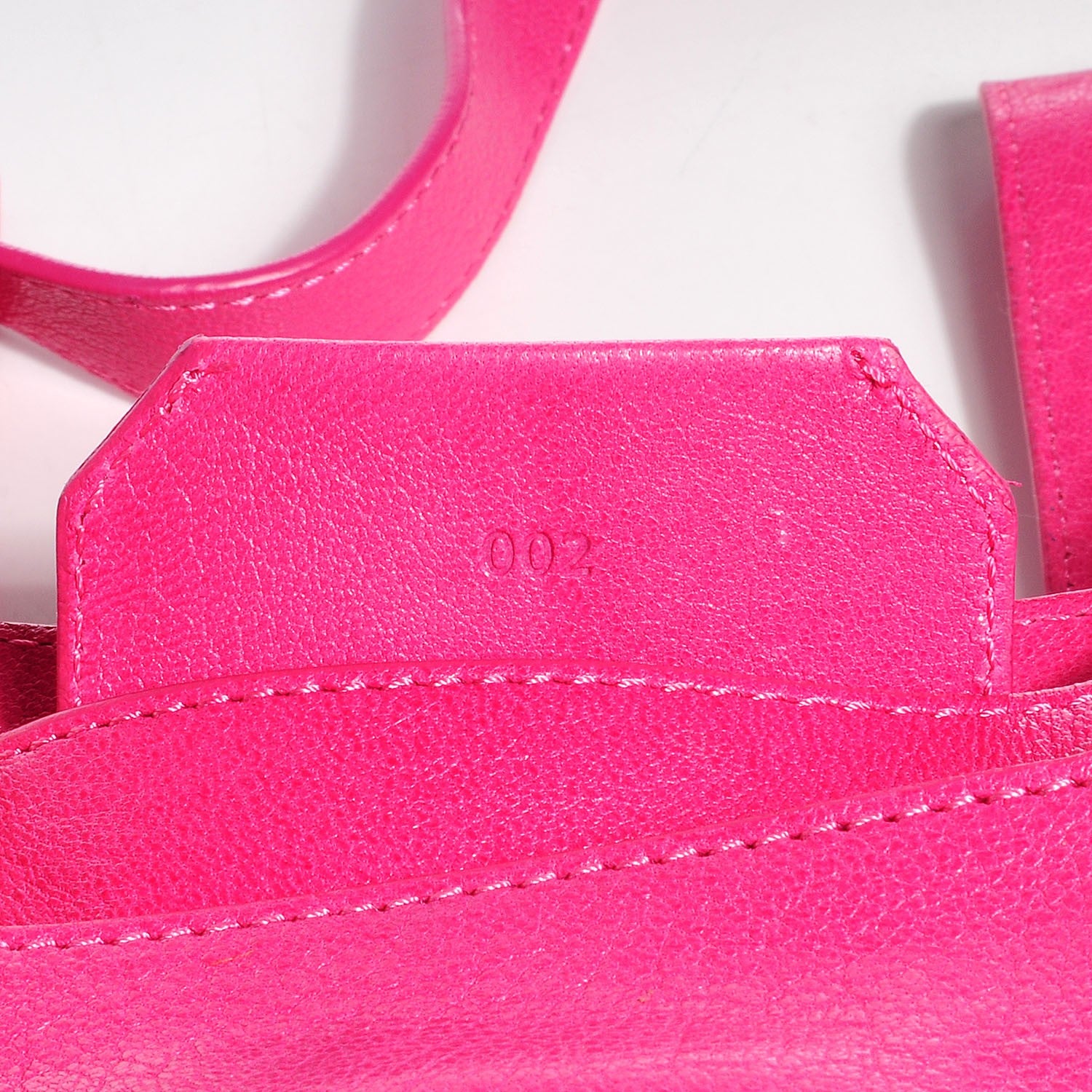 Proenza Schouler Lambskin PS1 Mini Pouch Messenger Bag Raspberry 8 of 12