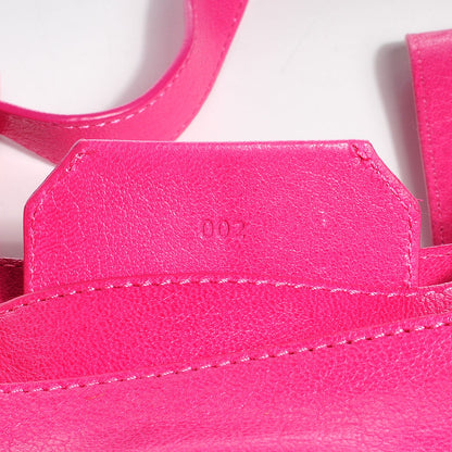 Proenza Schouler Lambskin PS1 Mini Pouch Messenger Bag Raspberry 8 of 12