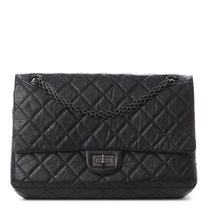 Chanel Aged Calfskin Quilted 2.55 Reissue 226 Flap So Black 1 of 9